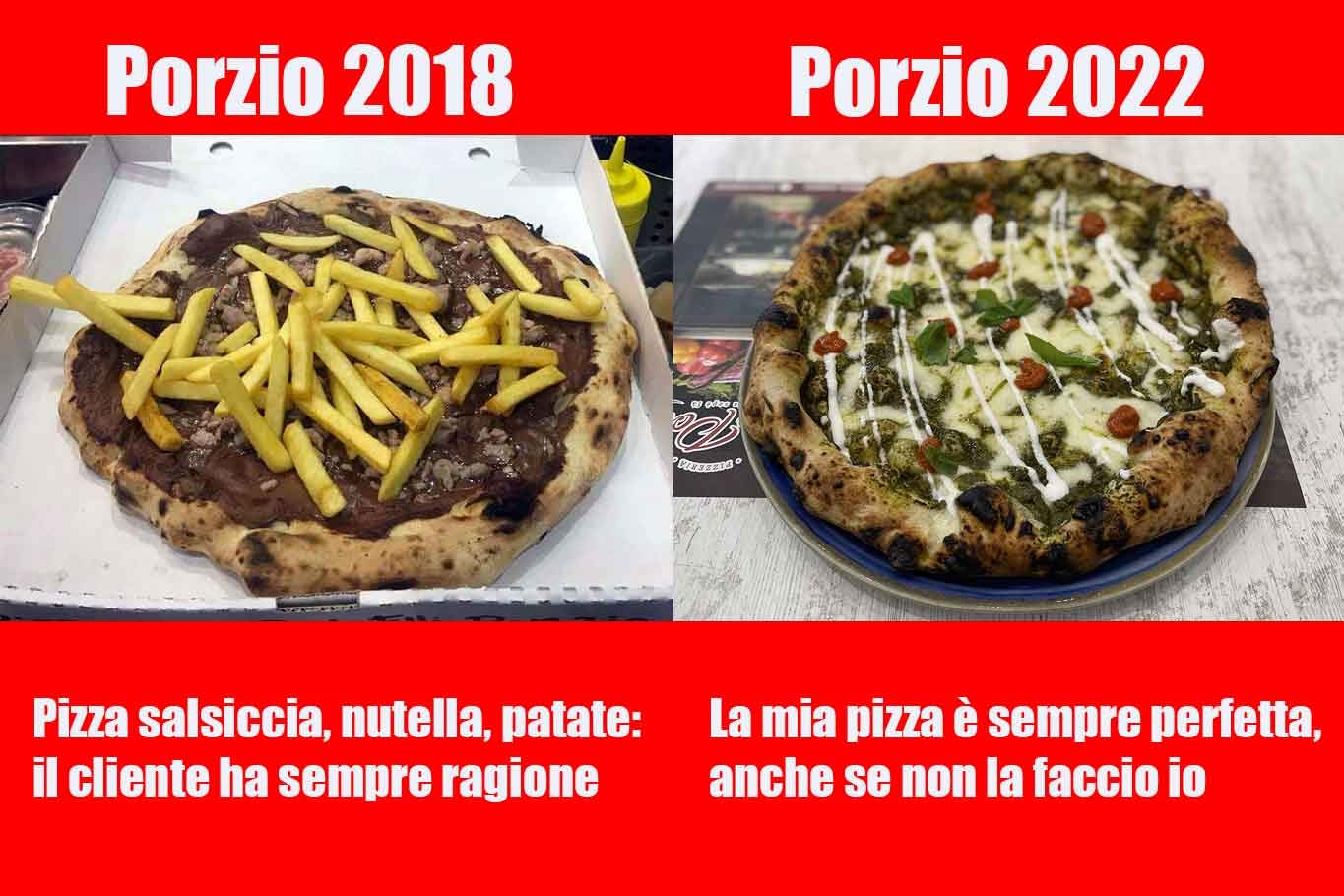 Errico Porzio: le mie pizze sono perfette e guai a chi me le tocca