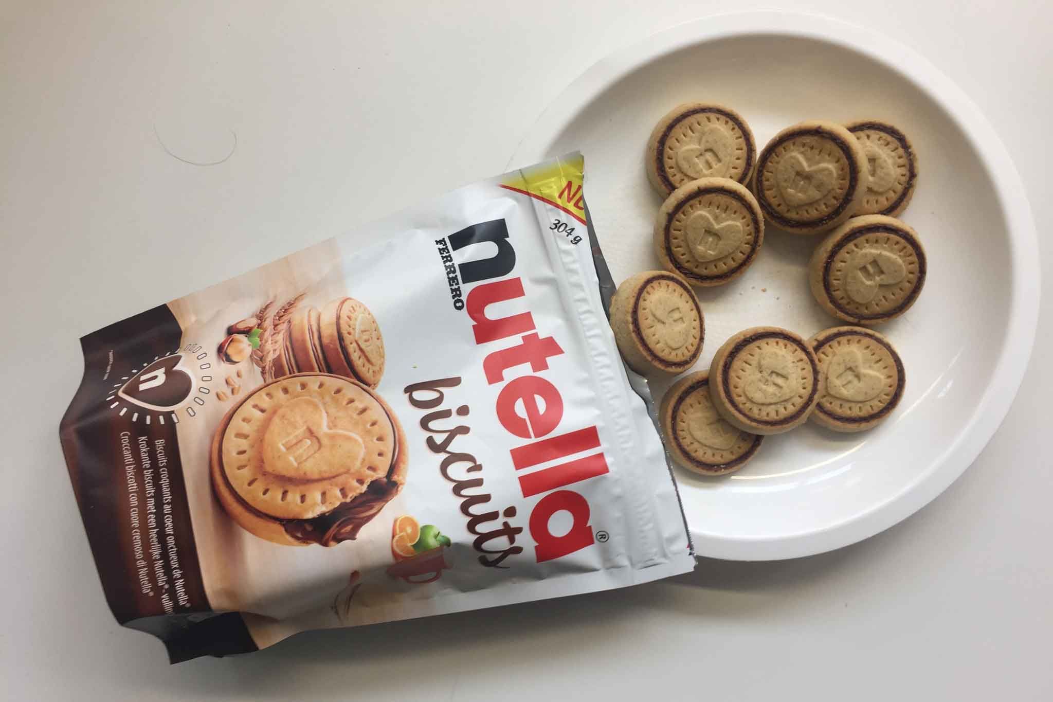 Nutella Biscuits. All’assaggio il cuore di Nutella vince sempre