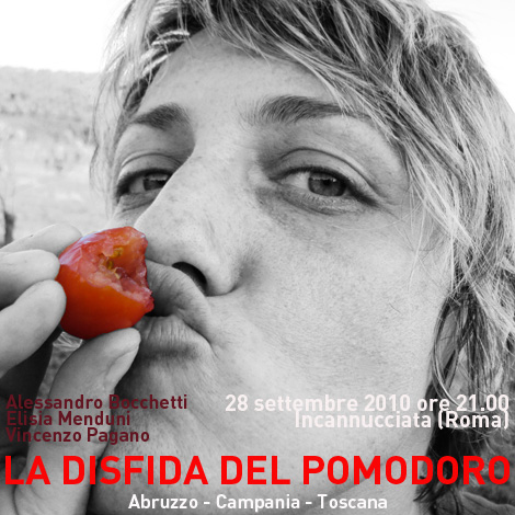 Eventi e inviti. Roma, 28 settembre 2010. Disfida del pomodoro