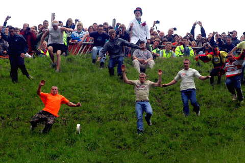 cheese-rolling