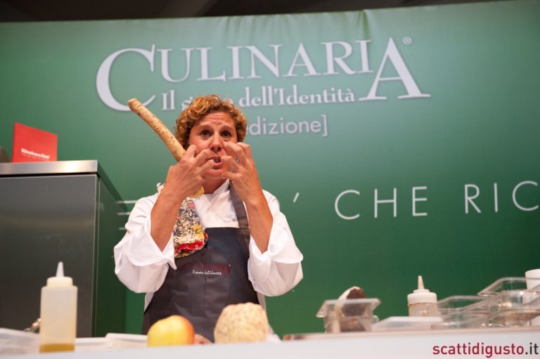 Tre donne a Culinaria. Cristina Bowerman, Valeria Piccini, Ana Roš