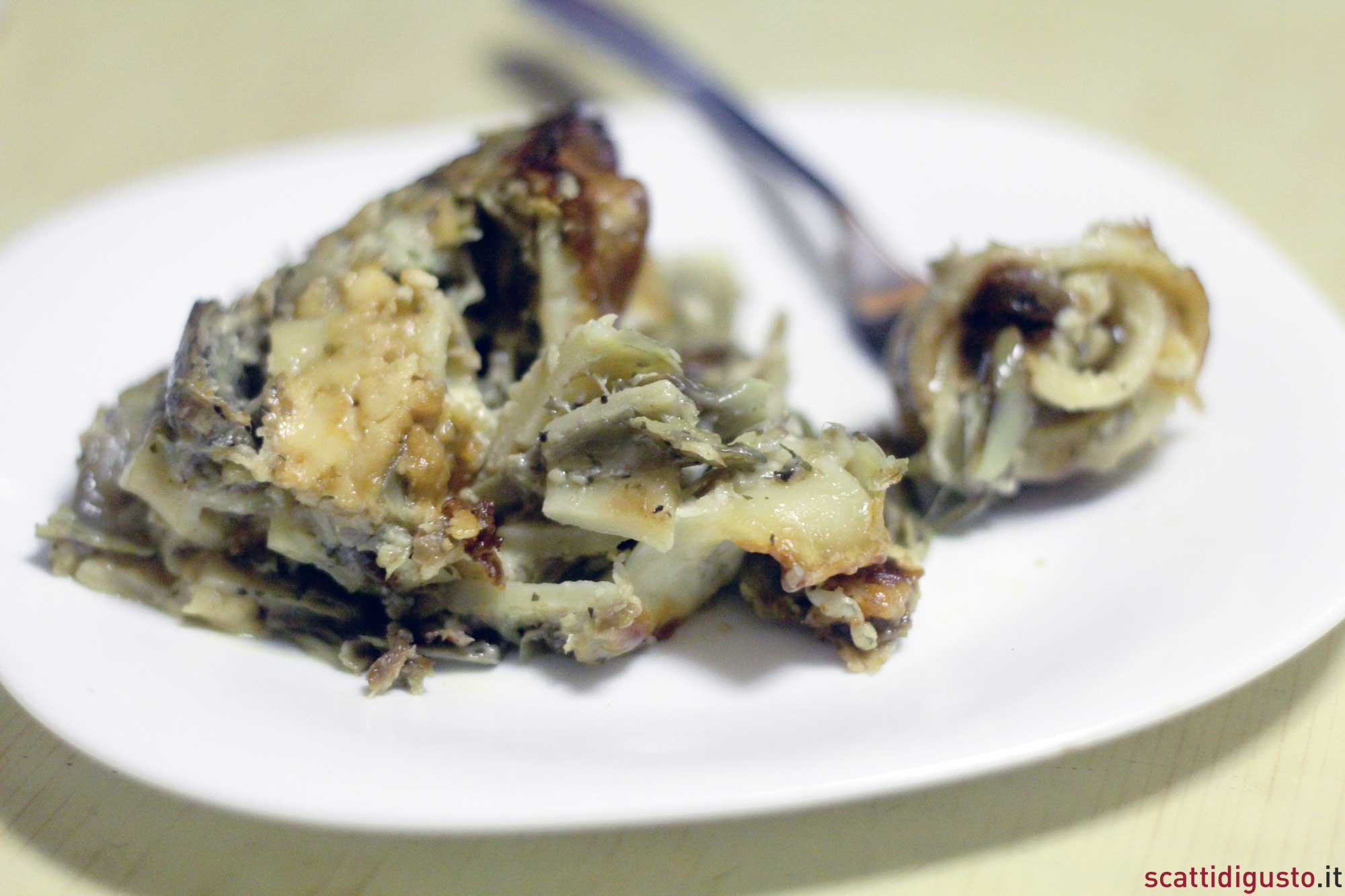 Pasta al forno con carciofi, la ricetta