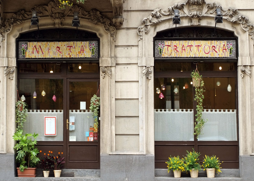 Miracolo a Milano/41. Trattoria Mirta, chiocciola Slow Food