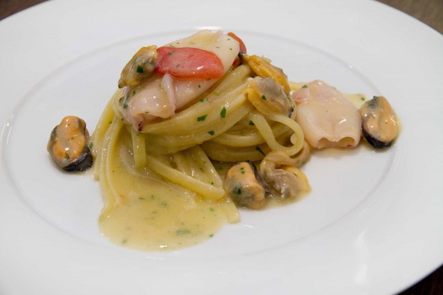 Linguine di Gragnano in riva al mare Il Palmento