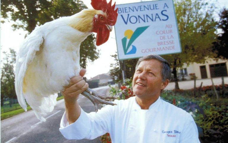 Poulet de Bresse, il pollo grand cru da Georges Blanc