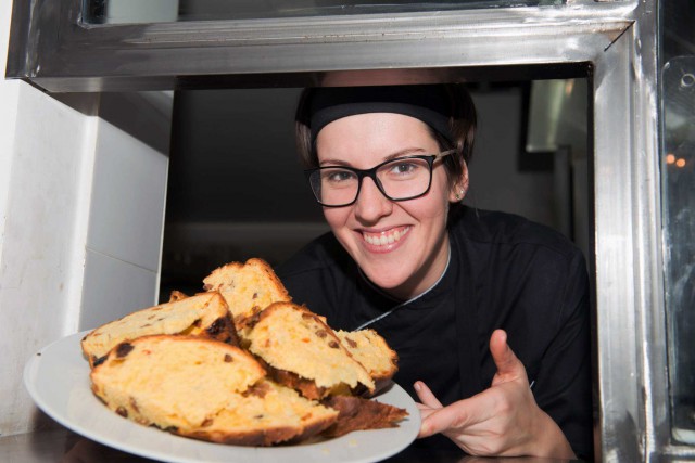 Alba Esteve Ruiz e il panettone Roscioli