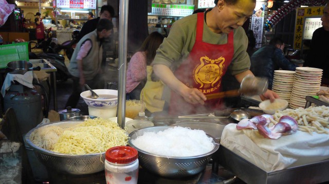 Ningxia Night Market a Taipei