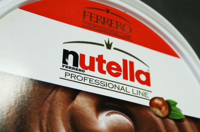 nutella professional line