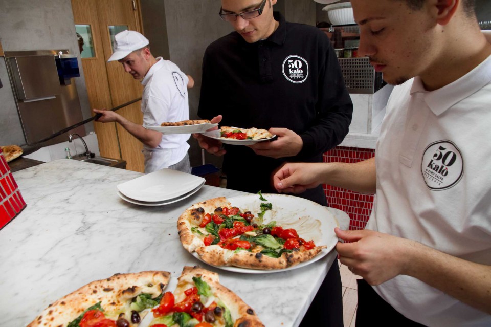 preparazione pizze