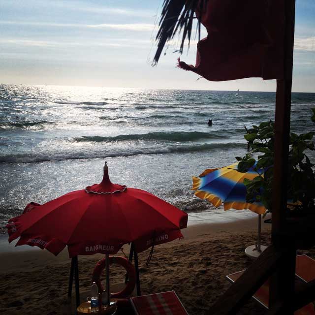 menu di ferragosto in spiaggia