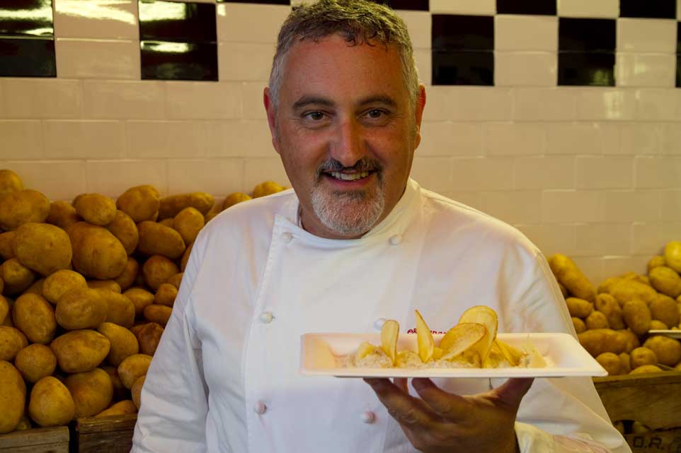 Roma. Apre Fries, patatine fritte con cacio e pepe di Arcangelo Dandini