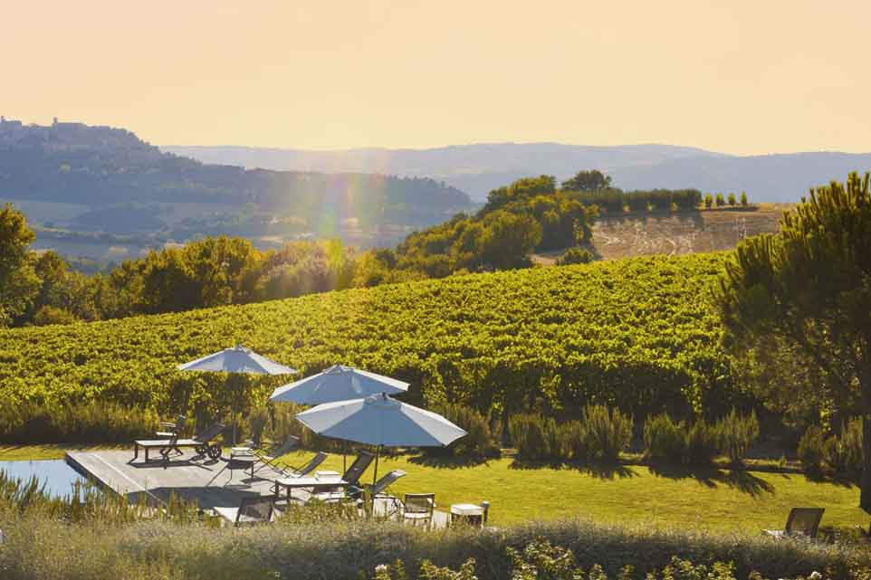 Perugia. Roccafiore, ristorante a 35 € per abbinare vino, spa e relax