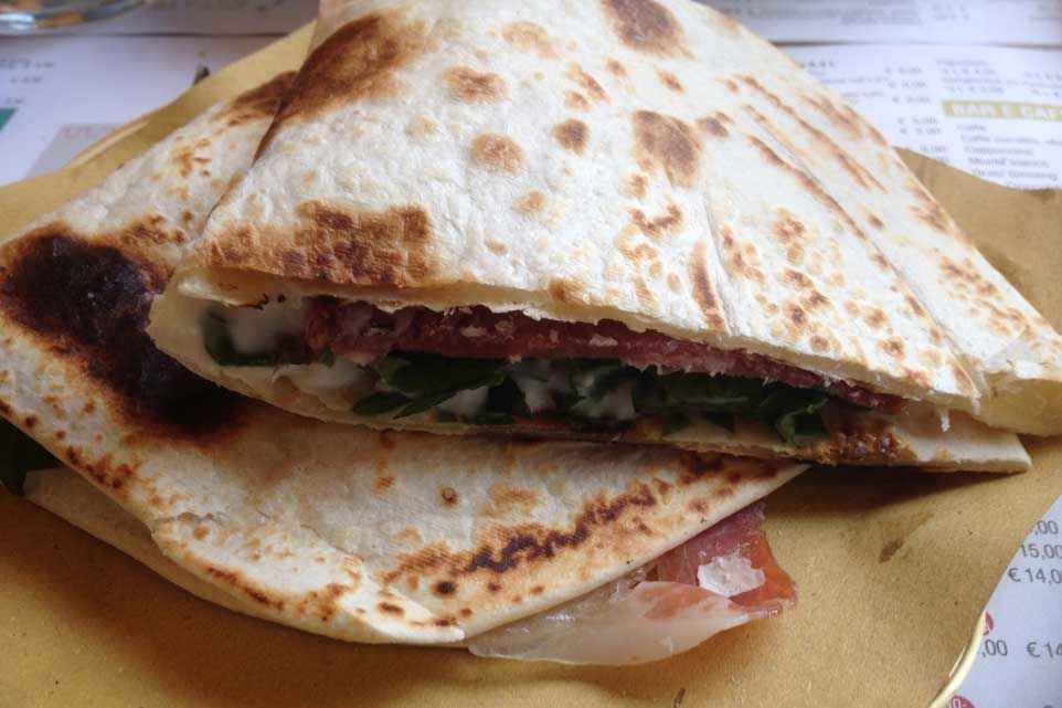 Piadina. 3 indirizzi da antologia perché la mangiamo anche in inverno