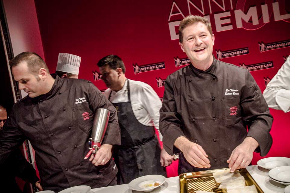 Menu tre stelle Michelin per la cena della Prima alla Scala