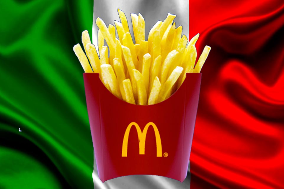 Patatine fritte. McDonald&#8217;s Italia rassicura: solo 8 ingredienti compreso un po&#8217; di silicone