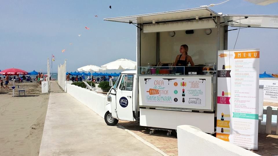 Roma. Il gelato street food di ape Fantastick dentro Eataly dal 1 maggio