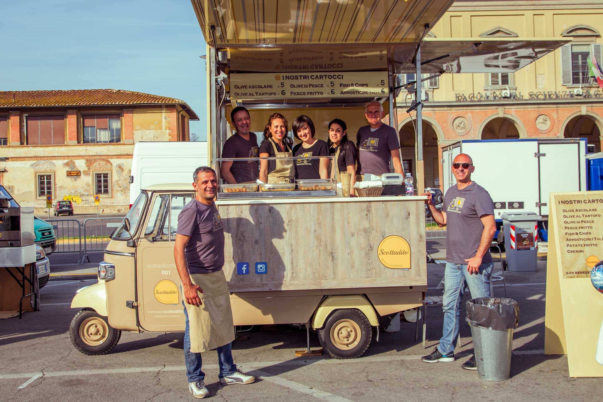 Street food. 50 api e truck al Carroponte di Sesto San Giovanni