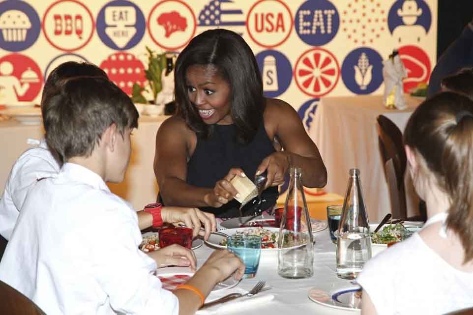 Michelle Obama fa lo spottone al Grana Padano e non visita Slow Food