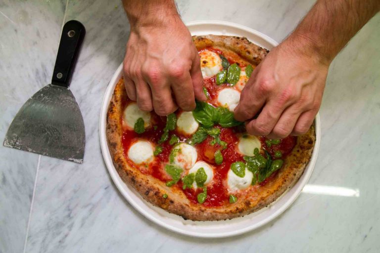 Le pizze dei Campioni del Mondo Civitiello e Makishima