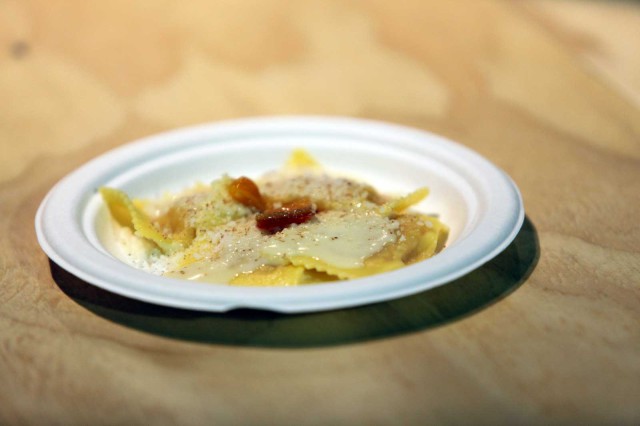 ravioli di zucca Christian Milone