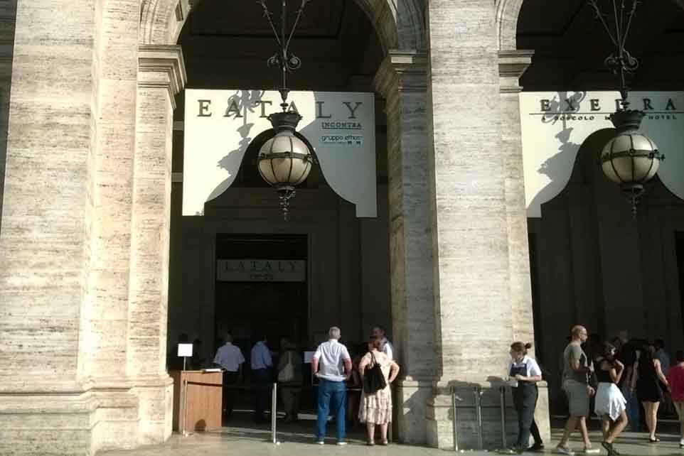 Roma. Com&#8217;è Eataly 2 che per ora non riesce ad aprire al pubblico