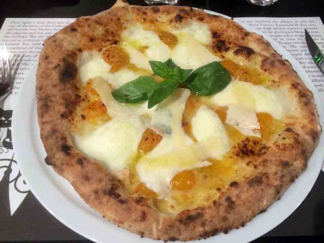 pizza pomodorini gialli