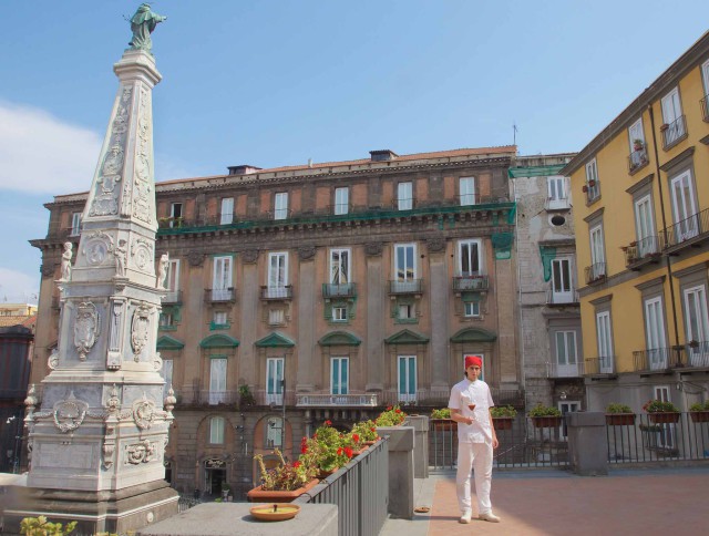 Pizzeria Palazzo Petrucci terrazza Napoli