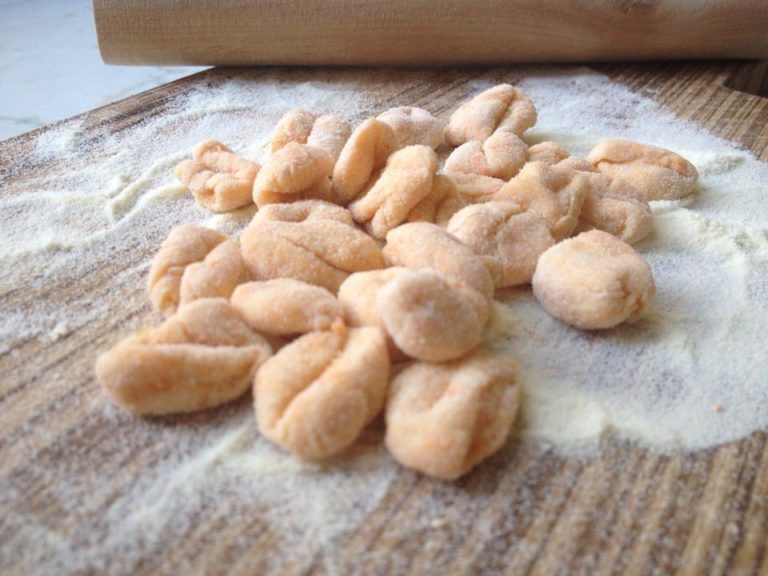 Ricette. Gnocchi di zucca senza patate