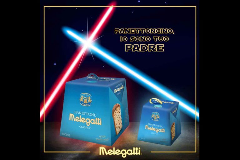 Melegatti si colpisce ancora con il cine panettone di Star Wars