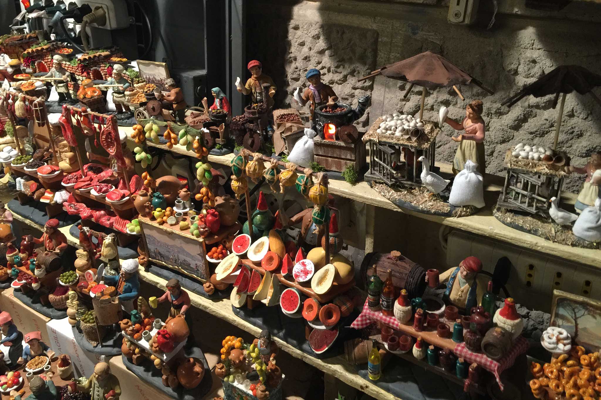 pastori presepe Napoli San Gregorio Armeno