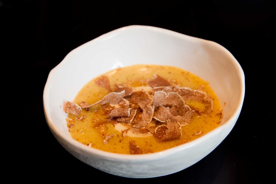 polenta tartufo