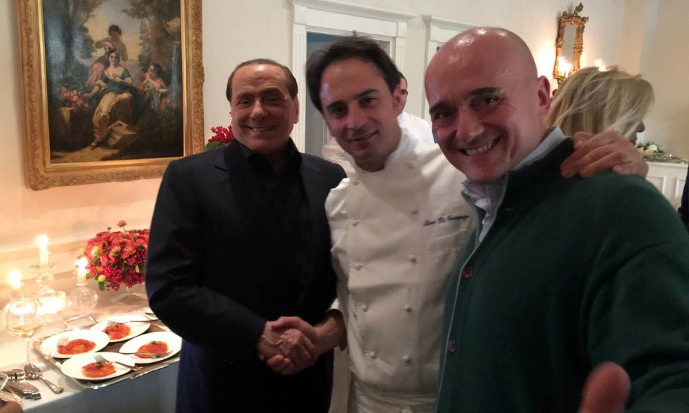 Radar: Nino di Costanzo avvistato a cucinare da Berlusconi