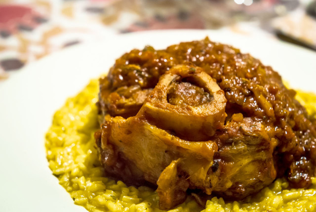 Ossobuco con risotto