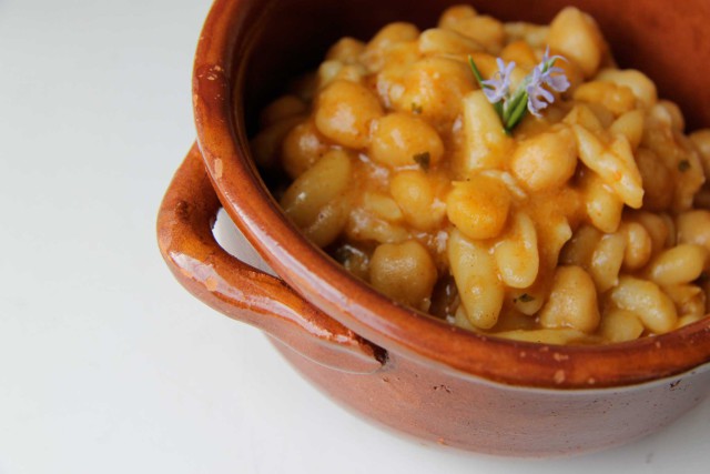 i cavatelli con i ceci di Cicerale tra i migliori piatti del Cilento