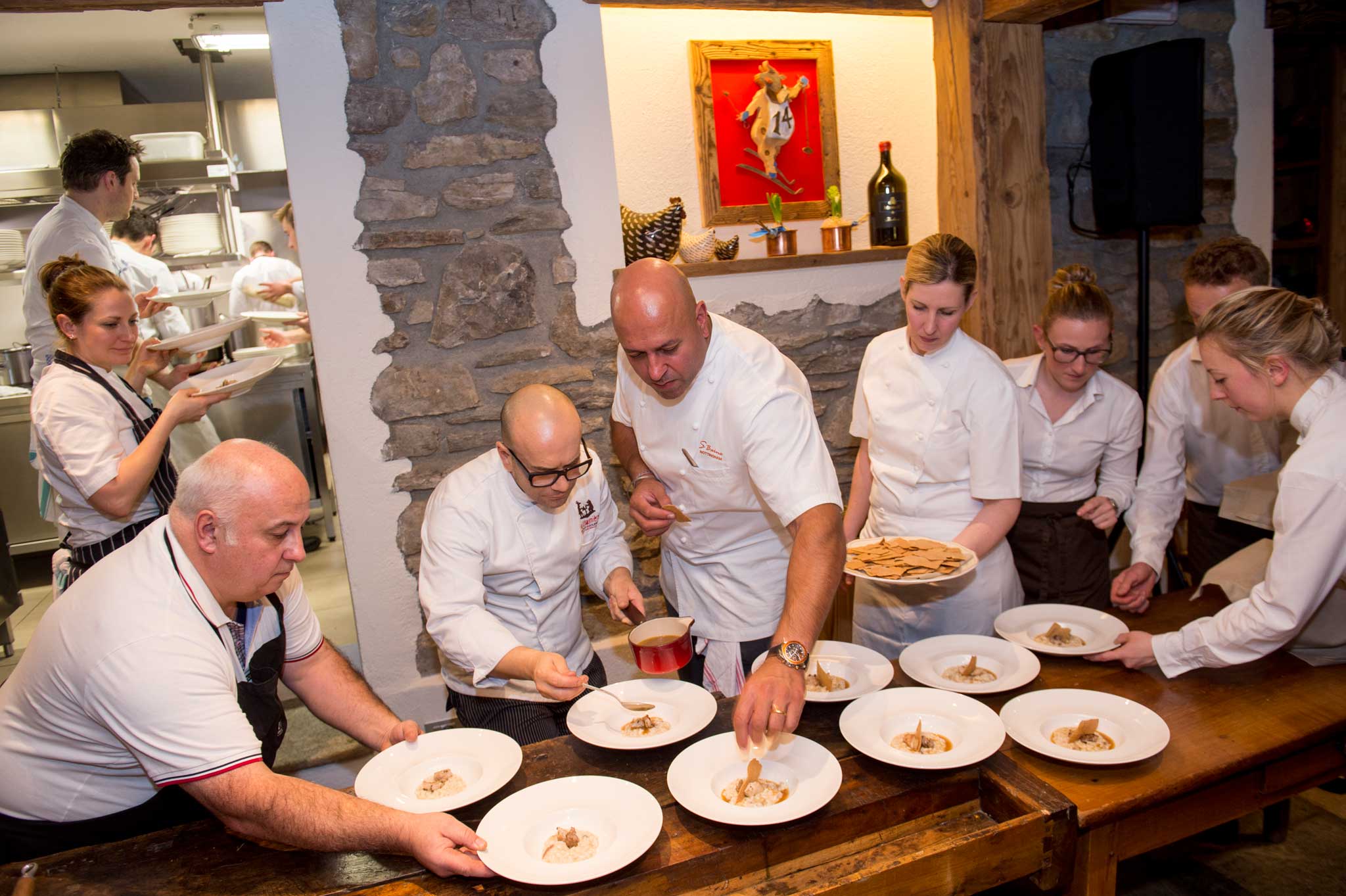 preparazione piatti