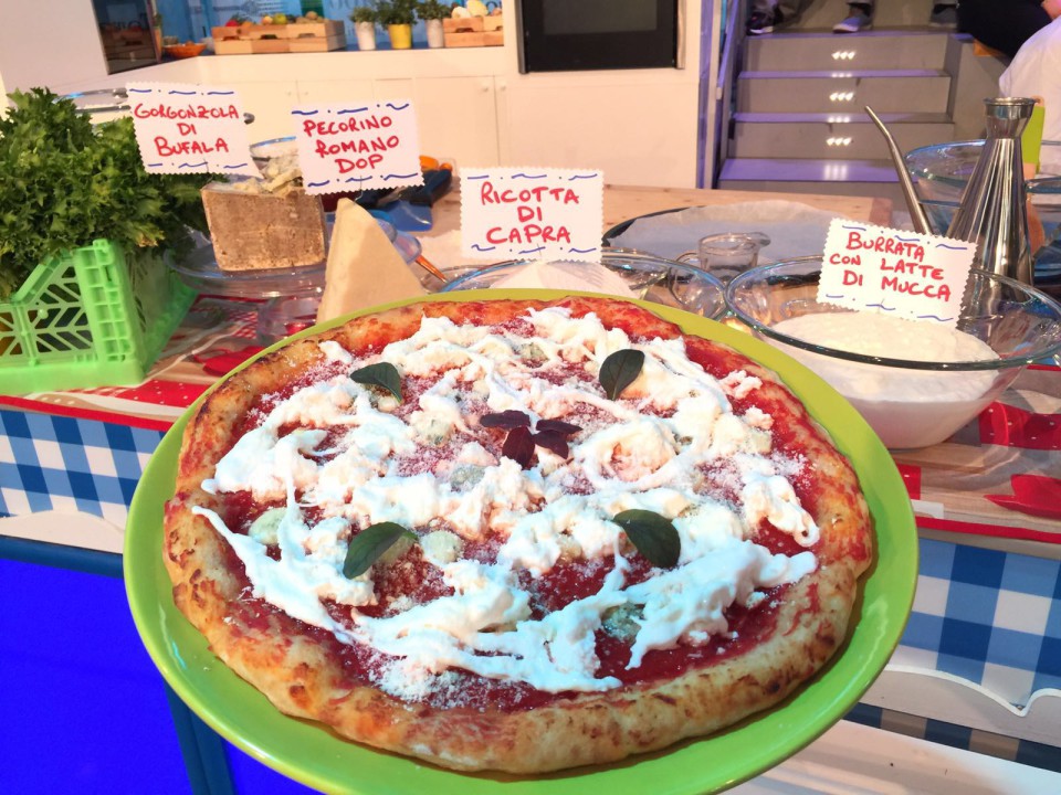 pizza Quattro Latti Prova del Cuoco