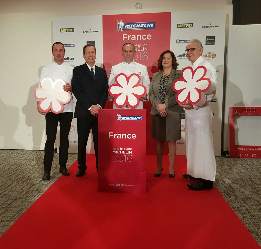 tre stelle Michelin 2016 Francia