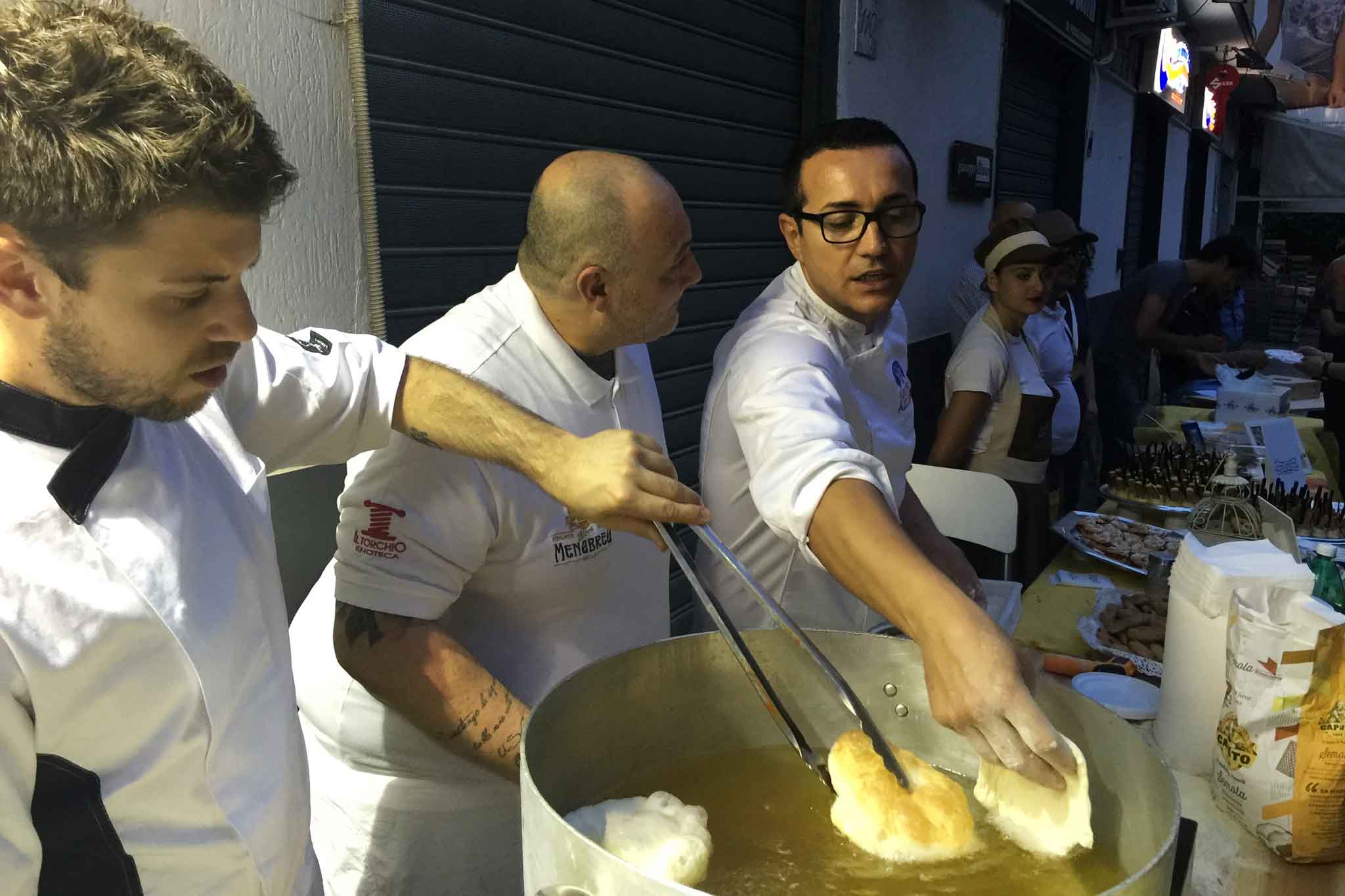 Napoli. A Colpi di Brace con Sorbillo, Martucci, Recanati, Cogo