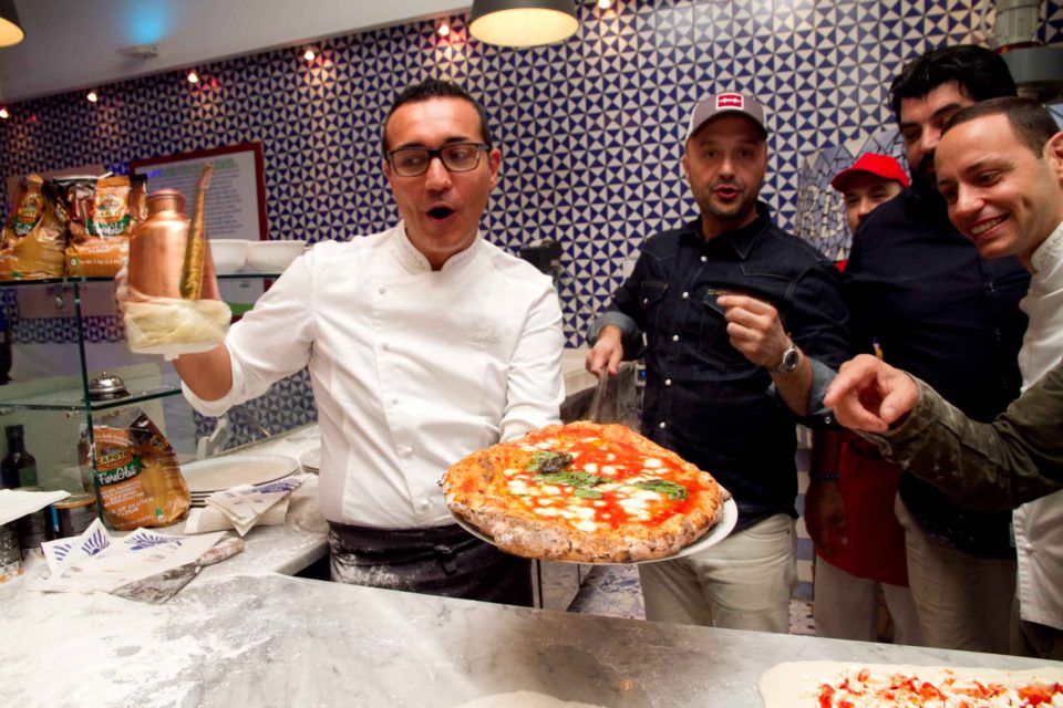 Sorbillo e la pizza di Bastianich