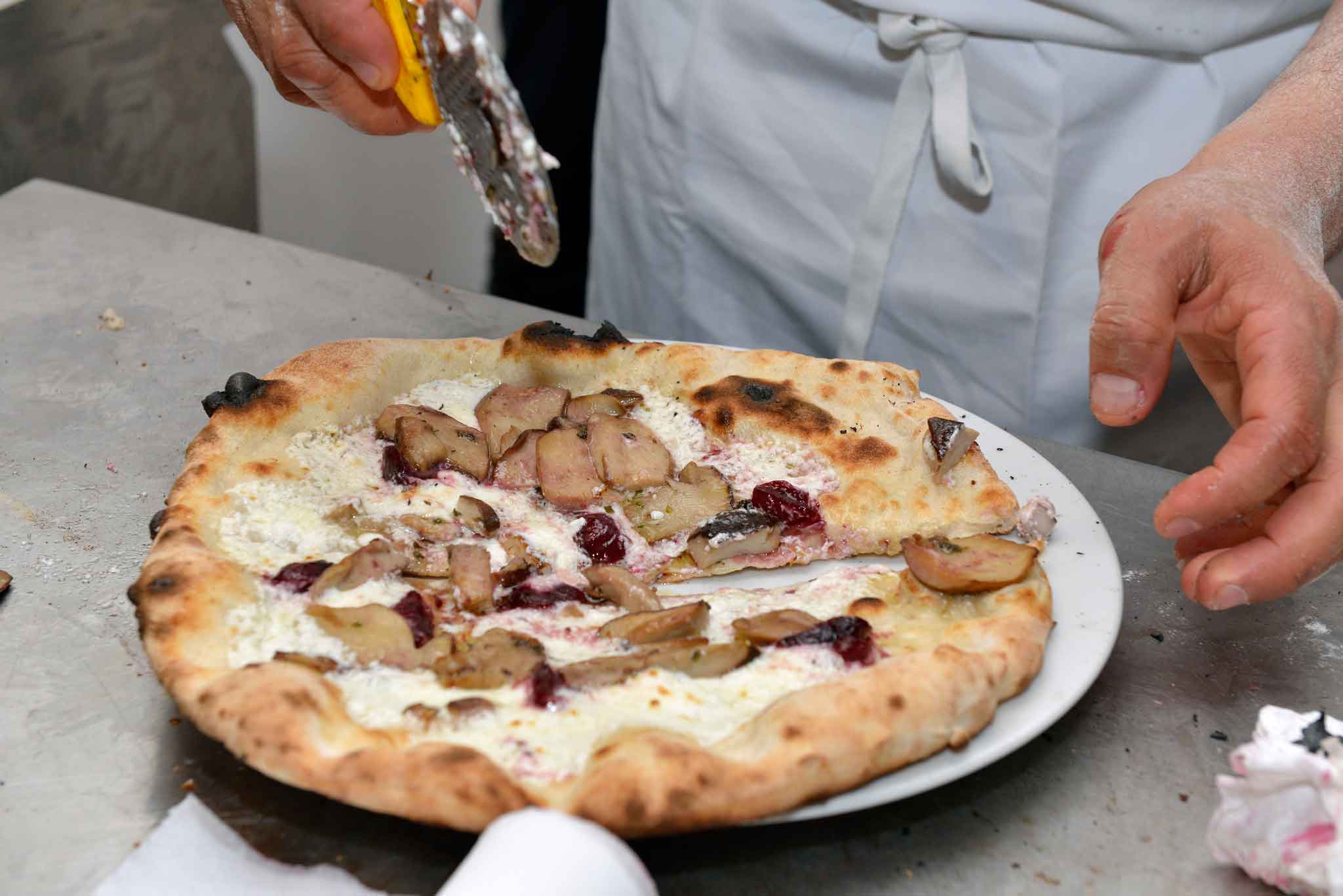 La Pizza dei Maestri di Giancarlo Casa e Katia Maccari a Vinòforum 2016