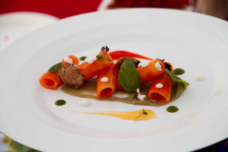 Gli chef e i piatti di Cenando sotto un cielo diverso al Castello di Lettere