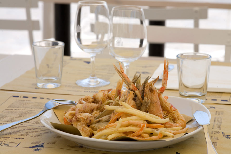 frittura Osteria Gran Fritto Cesenatico