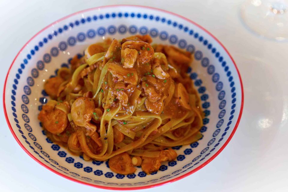 quarntunododici fettuccina ragù polpo