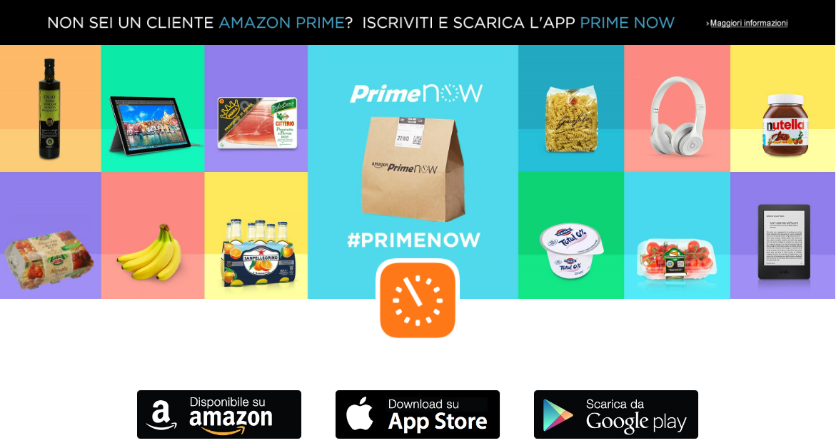 Milano. Amazon consegna la carne in un&#8217;ora a 6,90 € e gratis in due ore