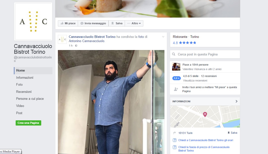 Antonino Cannavacciuolo apre un nuovo bistrot a Torino