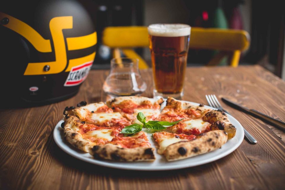 Bologna pizza margherita Ducati Scrambler