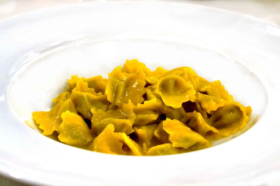 Osteria Arco Alba agnolotti del plin