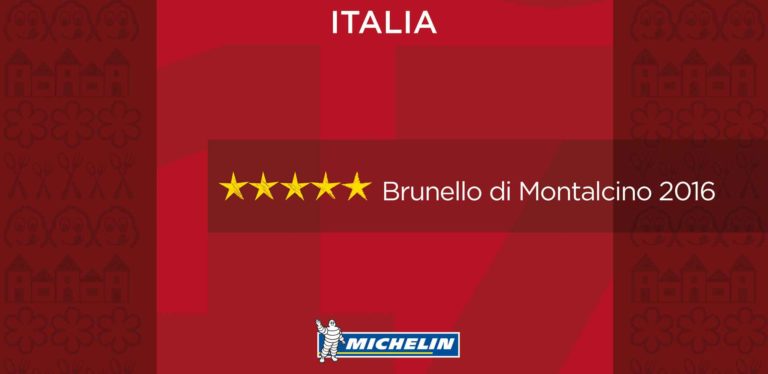 Anteprima Brunello. La Guida Michelin firma la mattonella della vendemmia a cinque stelle