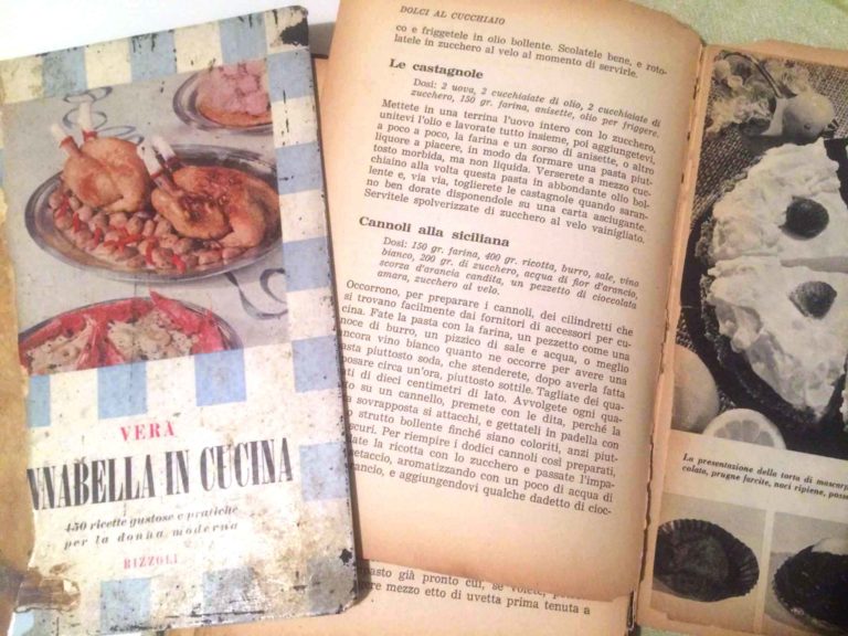 Vintage. La ricetta delle castagnole dal ricettario del 1955