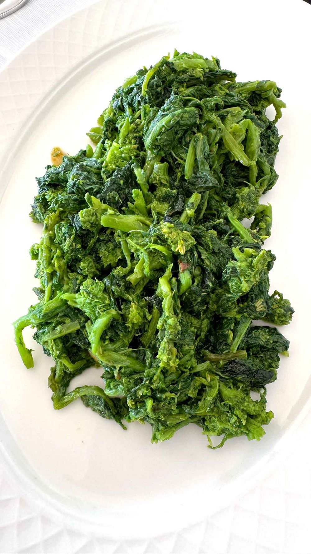 i broccoli del ristorante Nonna Sceppa a Paestum